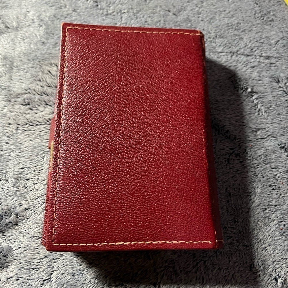 Vintage STANCRAFT Bridge Cards Travel Set Leather Case - Picture 7 of 10